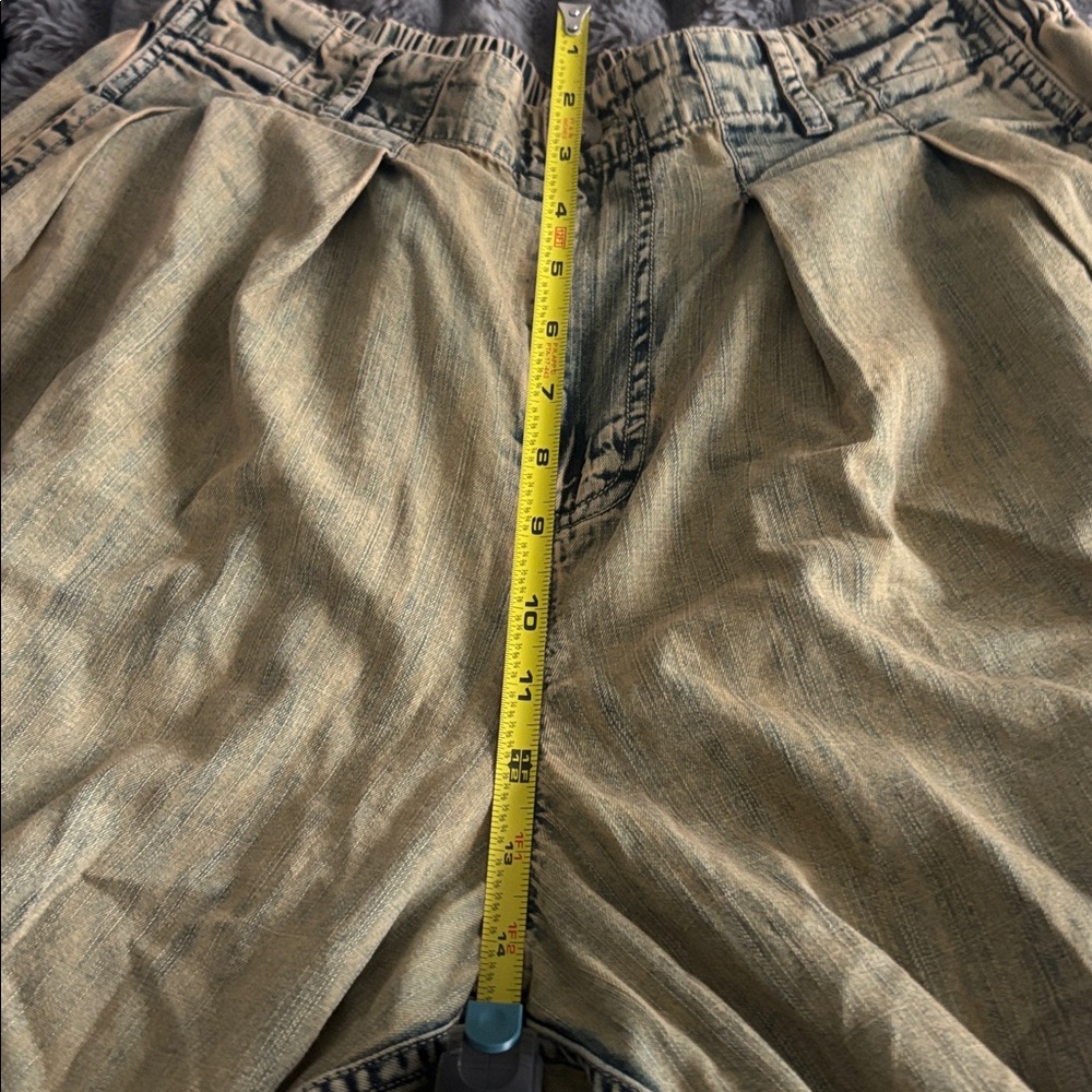 Free People  Women's Jeans Barrel Leg size medium - Picture 8 of 9